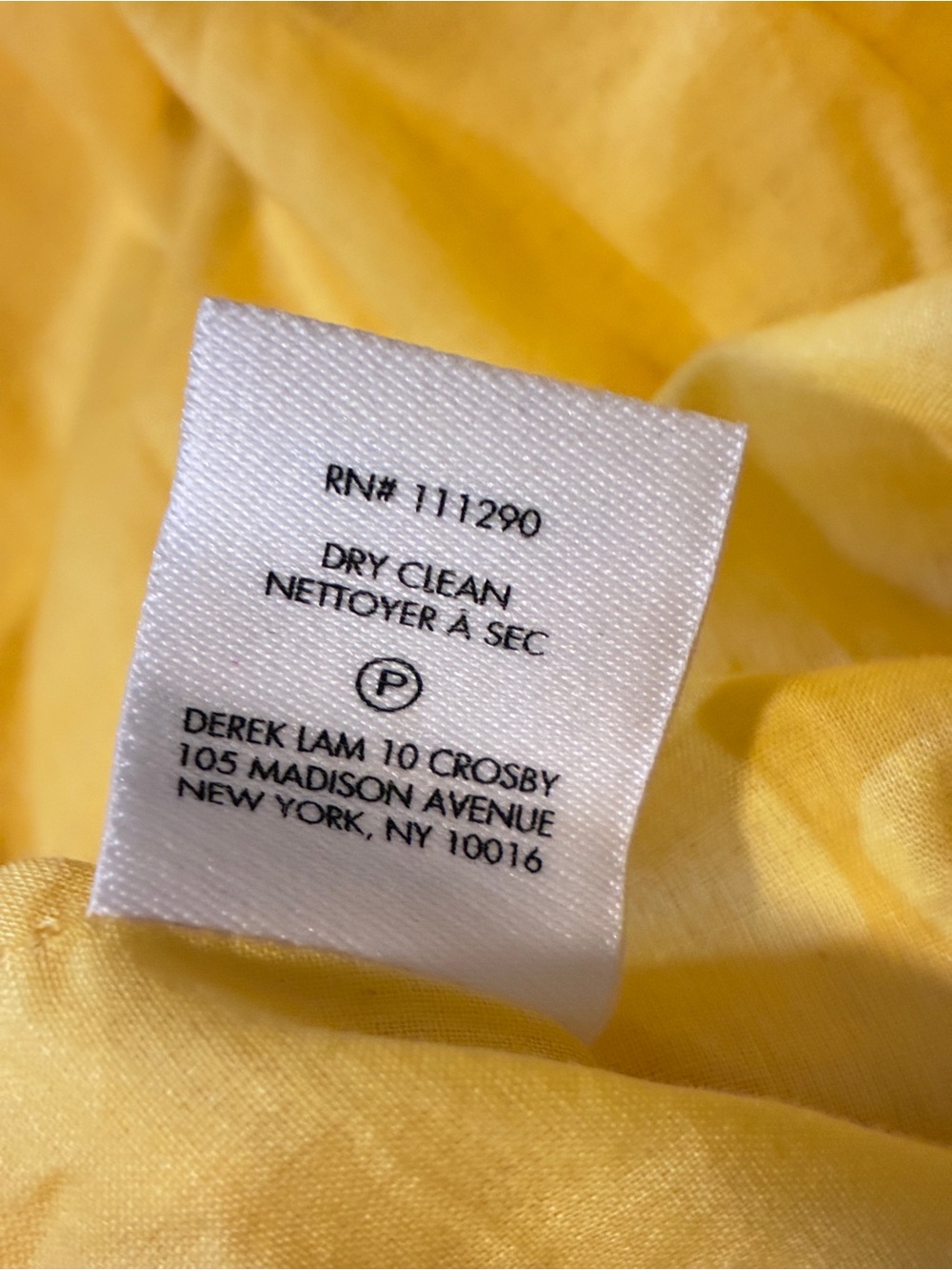 Derek Lam 10 Crosby Marigold Yellow Cotton Ruffle Midi Dress Size 2 - Picture 7 of 9